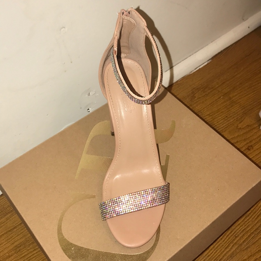 Shimmer heels